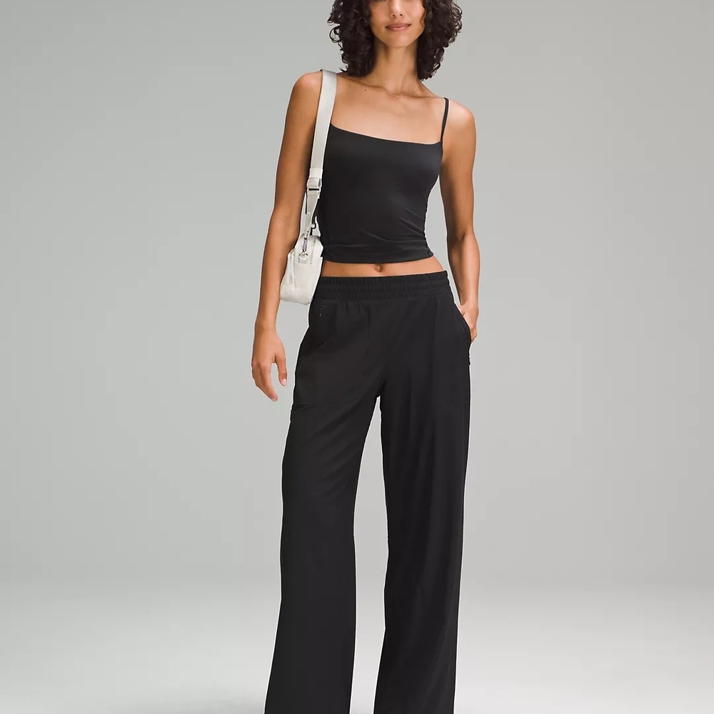 Lululemon Athletica Black Wide-Leg Pants